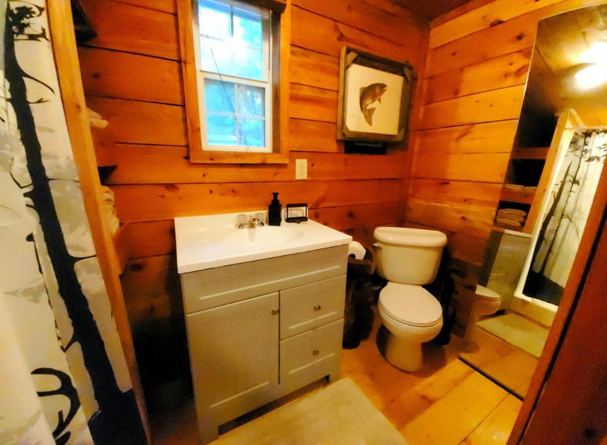 Lil' Log At Hearthstone Cabins And Camping - Pet Friendly Helen Bagian luar foto